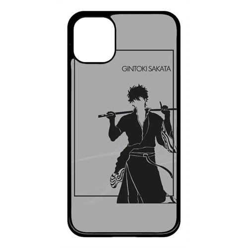 Coque My-Kase pour iPhone 11 - gintama gintoki sakata - Plastique Noir