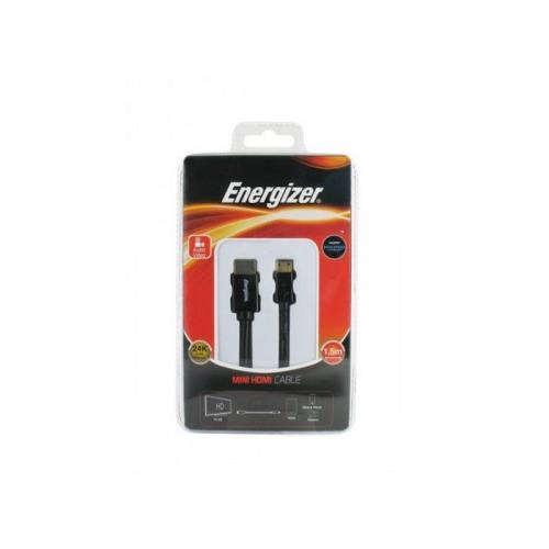 Câble HDMI Energizer Mini HDMI 1.5 m Noir