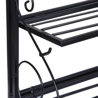 Etagere Murale Support En Fer Forge Pour Cuisine Salle De Bain