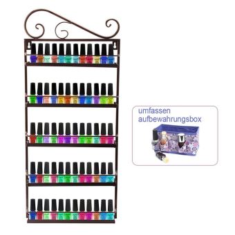 Petite Etagere Murale A Vernis A Ongles En Metal Fer Forge 5