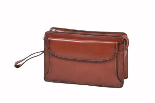 Pochette à glissière Gérard Henon Atout GH 2002-Fauve