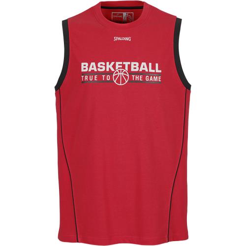 Spalding - Débardeur Spalding Team - M - rouge/noir