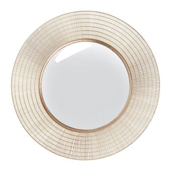 Miroir Nimbus cuivre 90cm Kare Design - 1