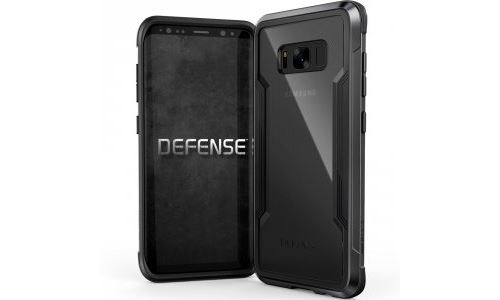Coque XDORIA Defense Shield noire & transparente Galaxy S8-Plus