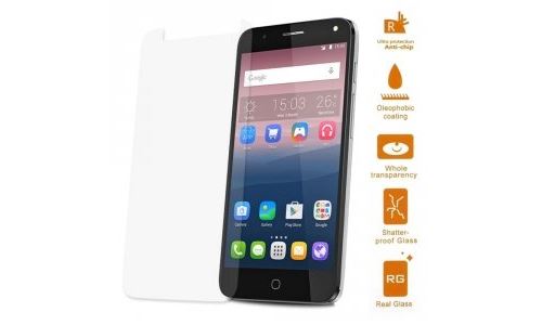 film protecteur d'écran en verre trempé pour Alcatel Pop-4