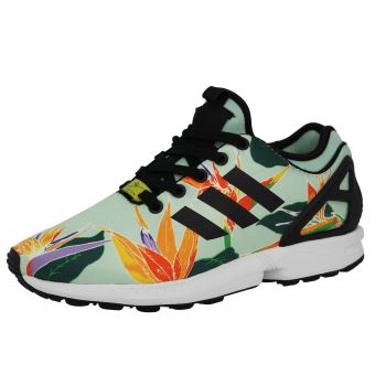 chaussures zx flux nps 2.0 noir et corail