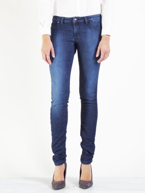Carrera Jeans - Jeans 7880985A pour femme, taille slim, taille basse - 40 - Bleu