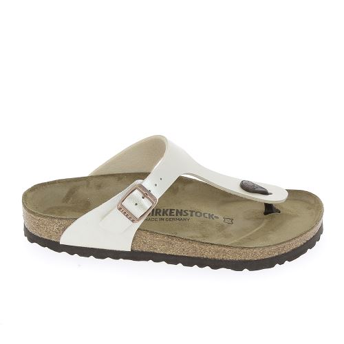 BIRKENSTOCK Gizeh Blanc Perle 38 Femme