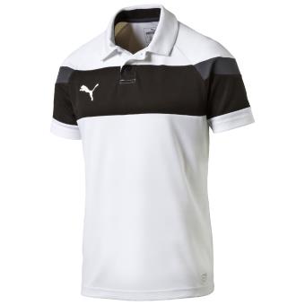 Puma - Polo Puma Spirit II - S - blanc/noir - Hauts, T-shirts et 