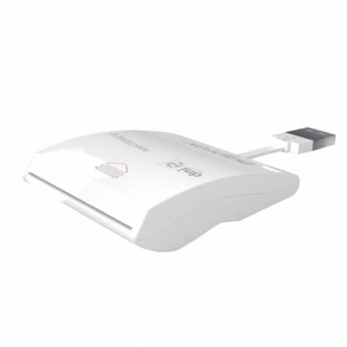 Approx Lecteur De Carte D'Identité App Crdnilwv2 Rallonge + Smart Card Noir