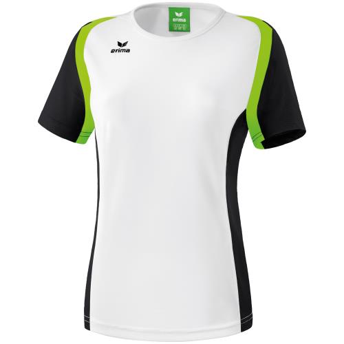 Erima - T-shirt Femme Erima Razor 2.0 - L - blanc/noir/vert gecko