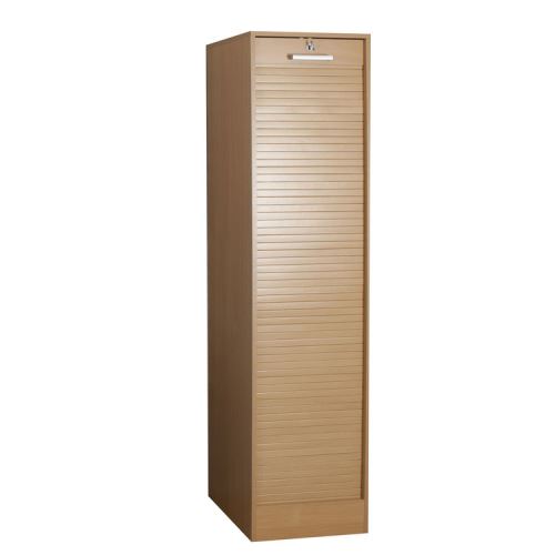 Classeur à rideaux en bois Hauteur 170 cm - Hêtre