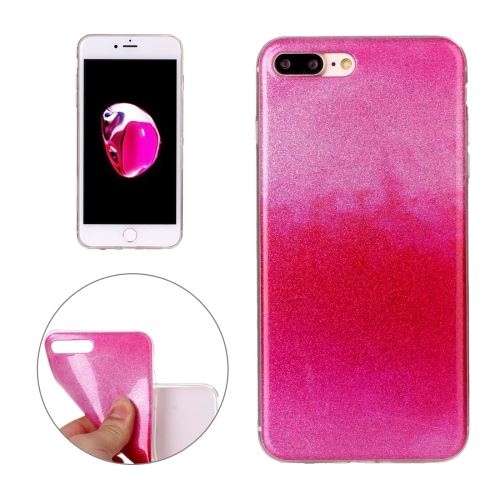 iPhone 8 Plus Coque Protection TPU Rose Effet Brillant ALS42969