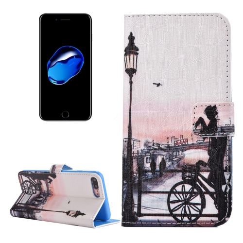 iPhone 8 Plus Housse Etui Cuir PU Fille ALS42990