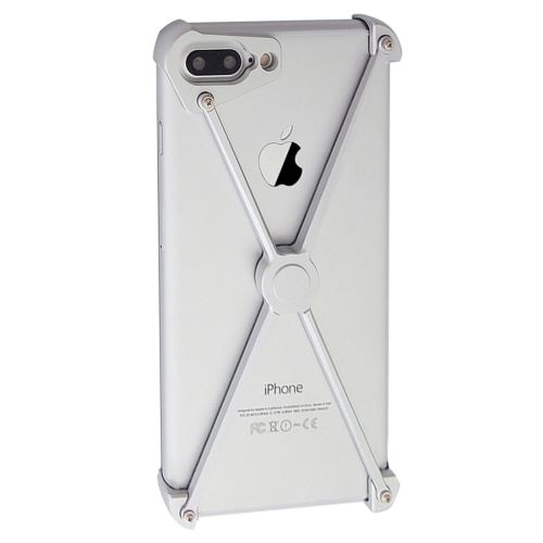 iPhone 8 Plus Bumper Métal Argenté Type-X Anti-Choc 7 ALS43082