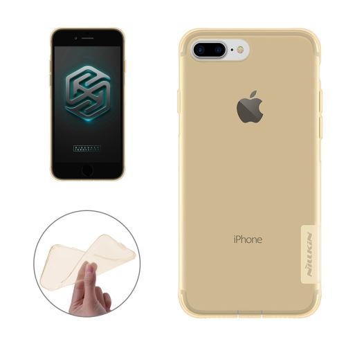 iPhone 8 Plus Coque Protection TPU Marron Ultra Fin ALS43381