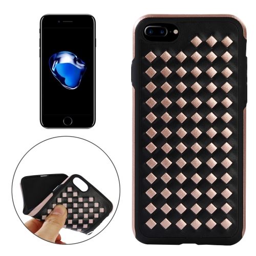 iPhone 8 Plus Coque Protection TPU Rose Texturé ALS43409