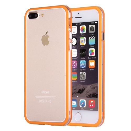 iPhone 8 Plus Coque Protection Plastique Orange Combinaison ALS43521