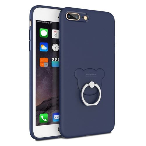 iPhone 8 Plus Coque Protection TPU Bleu Ourson ALS43537