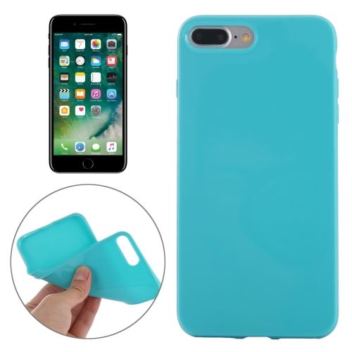 iPhone 8 Plus Coque Protection TPU Turquoise ALS43566