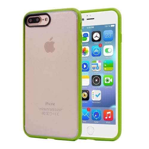 iPhone 8 Plus Coque Protection Plastique Vert Effet givré ALS41974