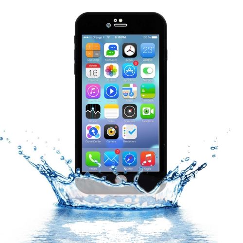 iPhone 8 Plus Coque Protection Plastique Noir Effet Bijoux ALS42021