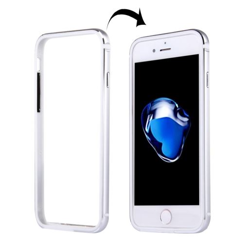 iPhone 8 Plus Coque Protection TPU Argenté Bumper ALS42041