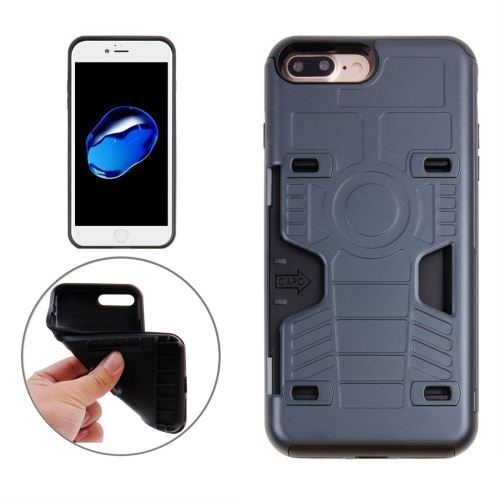 iPhone 8 Plus Coque Protection Plastique Doré Résistant ALS42106