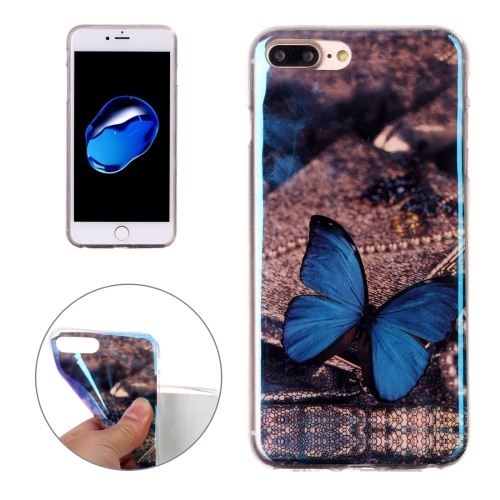 iPhone 8 Plus Coque Protection TPU . papillon ALS42134