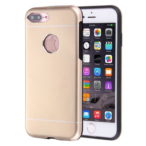 iPhone 8 Plus Coque Protection TPU Doré Bijoux ALS42166