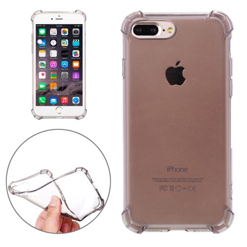iPhone 8 Plus Coque Protection TPU Noir Résistant ALS42241