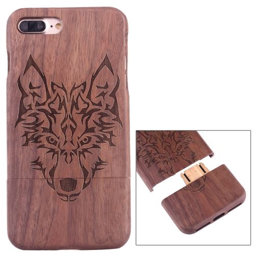 iPhone 8 Plus Coque Protection Bois Effet Noisettier Loup 7 ALS42593