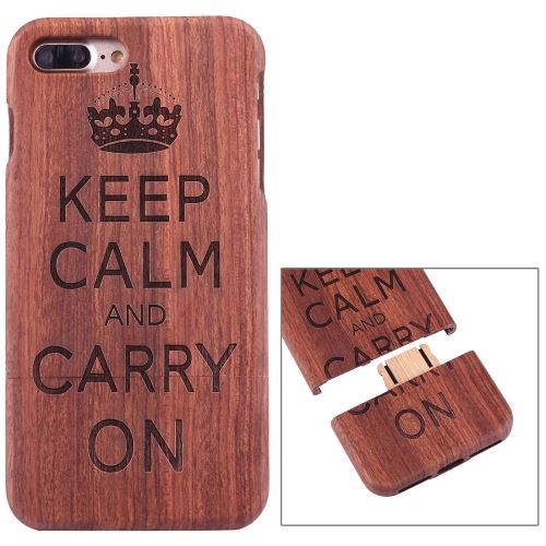 iPhone 8 Plus Coque Protection Bois Rose Couronne ALS42610