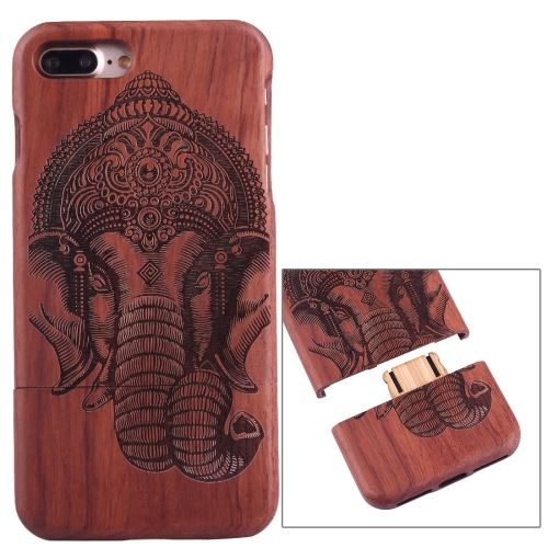 iPhone 8 Plus Coque Protection Bois Rose Elephant ALS42618