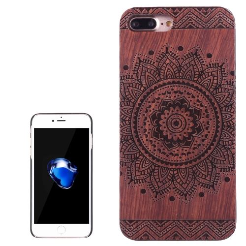iPhone 8 Plus Coque Protection Plastique Effet Bois rosace ALS42645