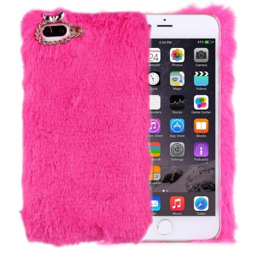 iPhone 8 Plus Coque Protection Plastique Magenta Lapin ALS42738