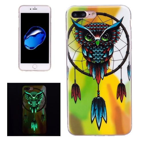 iPhone 8 Plus Coque Protection TPU Fluorescent Hiboux ALS42750