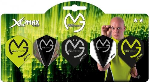XQ Max Michael van Gerwen flight sets 5-pack