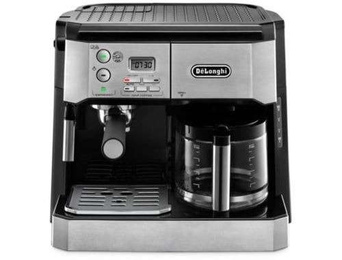 Combiné Expresso et Cafetière Filtre Delonghi BCO 431.S 1750 W Noir et Argent