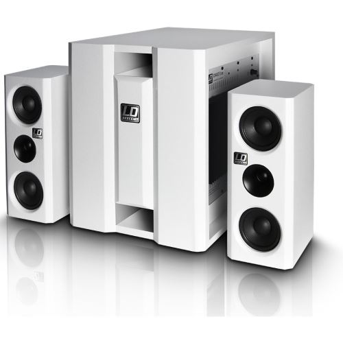 LD Systems Dave 8 XS W système sono portable blanc
