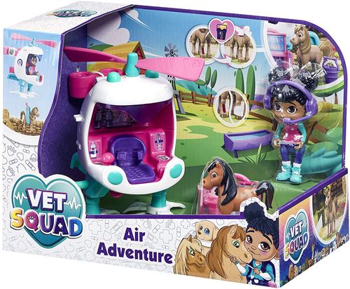 Goliath jeu de rôle Fat Squad hélicoptère junior 3-pièces