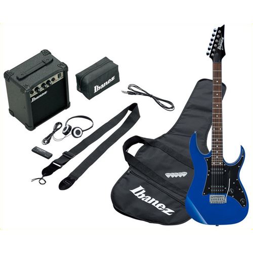 Pack Ibanez IJRG200-BL Jumpstart bleue - avec ampli