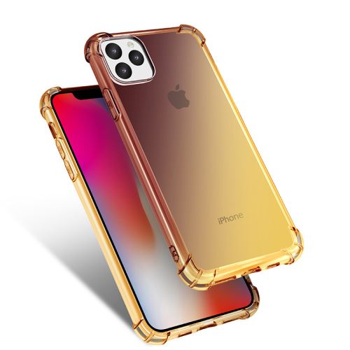 Coque dégradé de couleur antichoc pour Apple iPhone 11 6.1 - Noir/Or