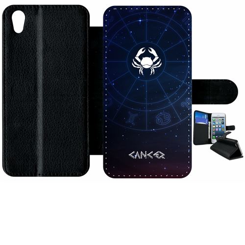 Etui À Rabat Sony Xperia X Performance (xp) Signe Astrologique Cancer