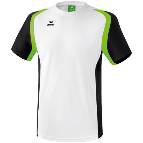 Erima - T-shirt Junior Erima Razor 2.0 - 14 ans - blanc/noir/vert gecko
