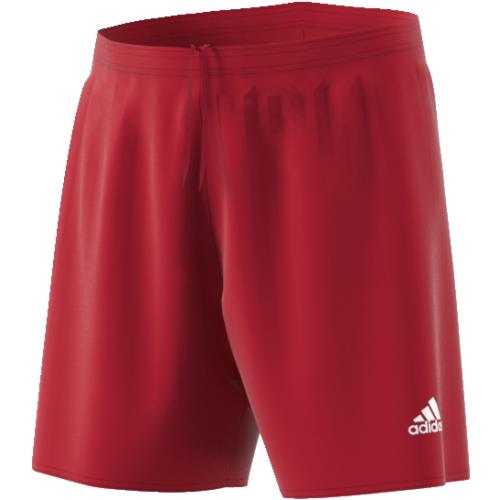 Adidas - Short slippé adidas Parma 16 - 7/8 ans - rouge puissant/blanc