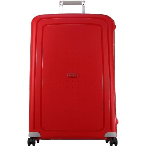 Valise à 4 roues Samsonite S'cure 81 cm Rouge
