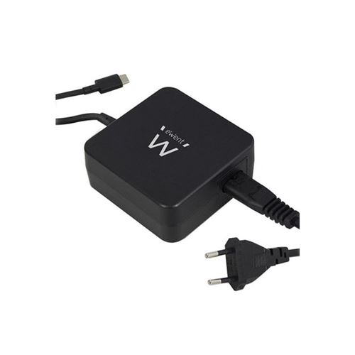 Chargeur d'ordinateur portable Ewent EW3980 65W Noir