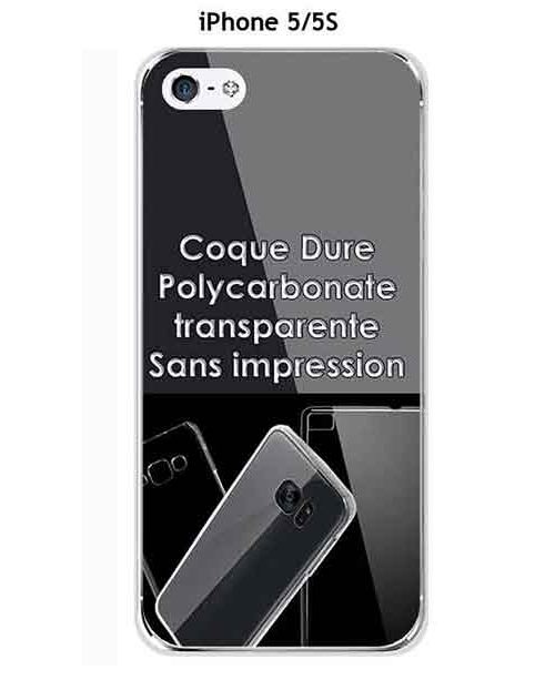 Coque Apple iphone 5 / 5S / 5SE Transparente (coque dure)