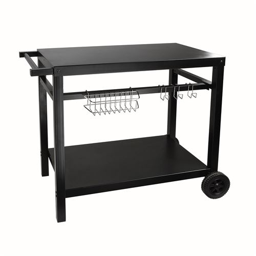 Be Nomad Ivoire Livoo Desserte Pour Plancha Gs130 Livoo Feel Good Moments Métal Noir